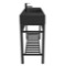 Black Console Sink Vanity, Modern, 48